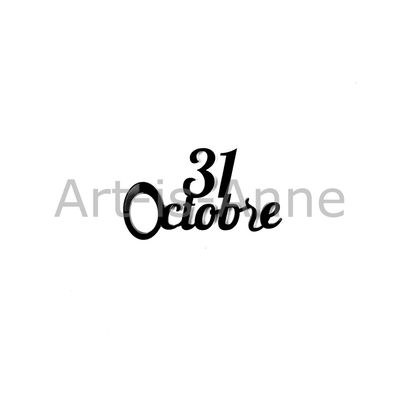 Art-is-Anne créative - Acrylique 31 Octobre