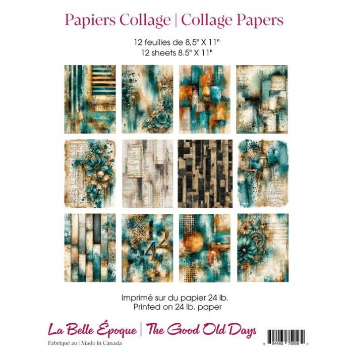 Ronron designs - Papier collage, La Belle Époque