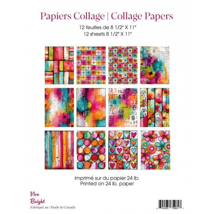 Ronron designs - Papier Collage Vive