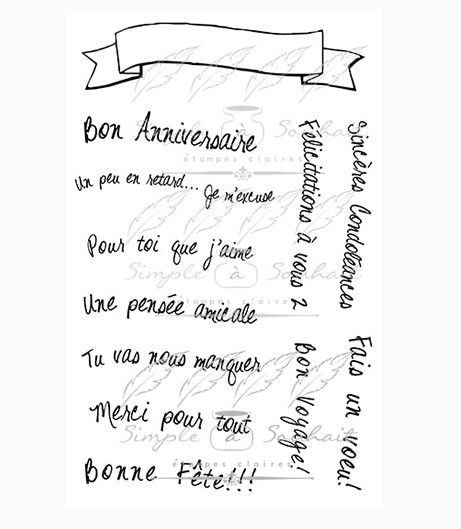 Simple à souhait - Étampes 1406 Bannière no.1
