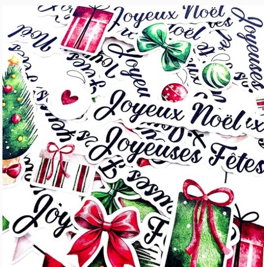 Simple à Souhait - Éphemèras Joyeux Noel