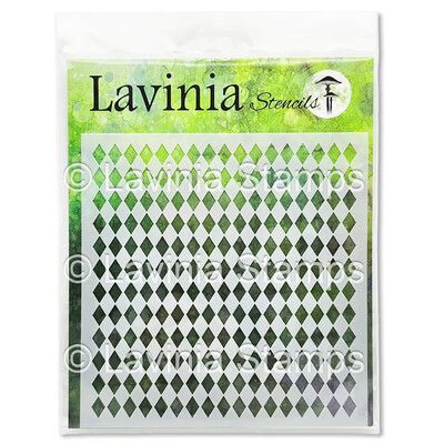 Lavinia - Stencil «Diamond» 8" X 8"