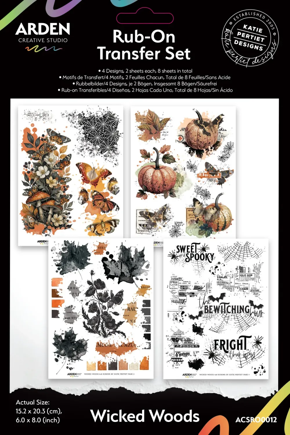 Arden Creative Studio - Rub-On «Wicked Woods»