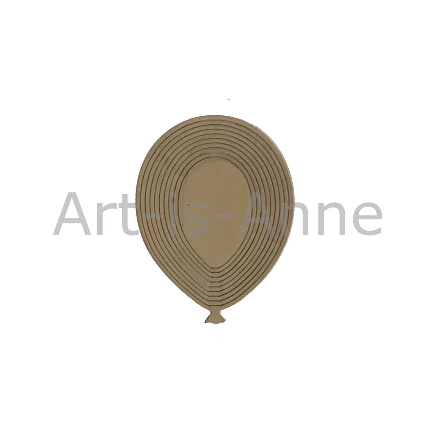 Art-Is-Anne créative - Chipboard «Multi ballons-1»