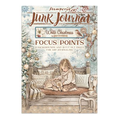 Stamperia - Junk Journal Focus Point White Christmas