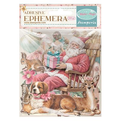 Stamperia - Éphéméra autocollants «Winter Magic»