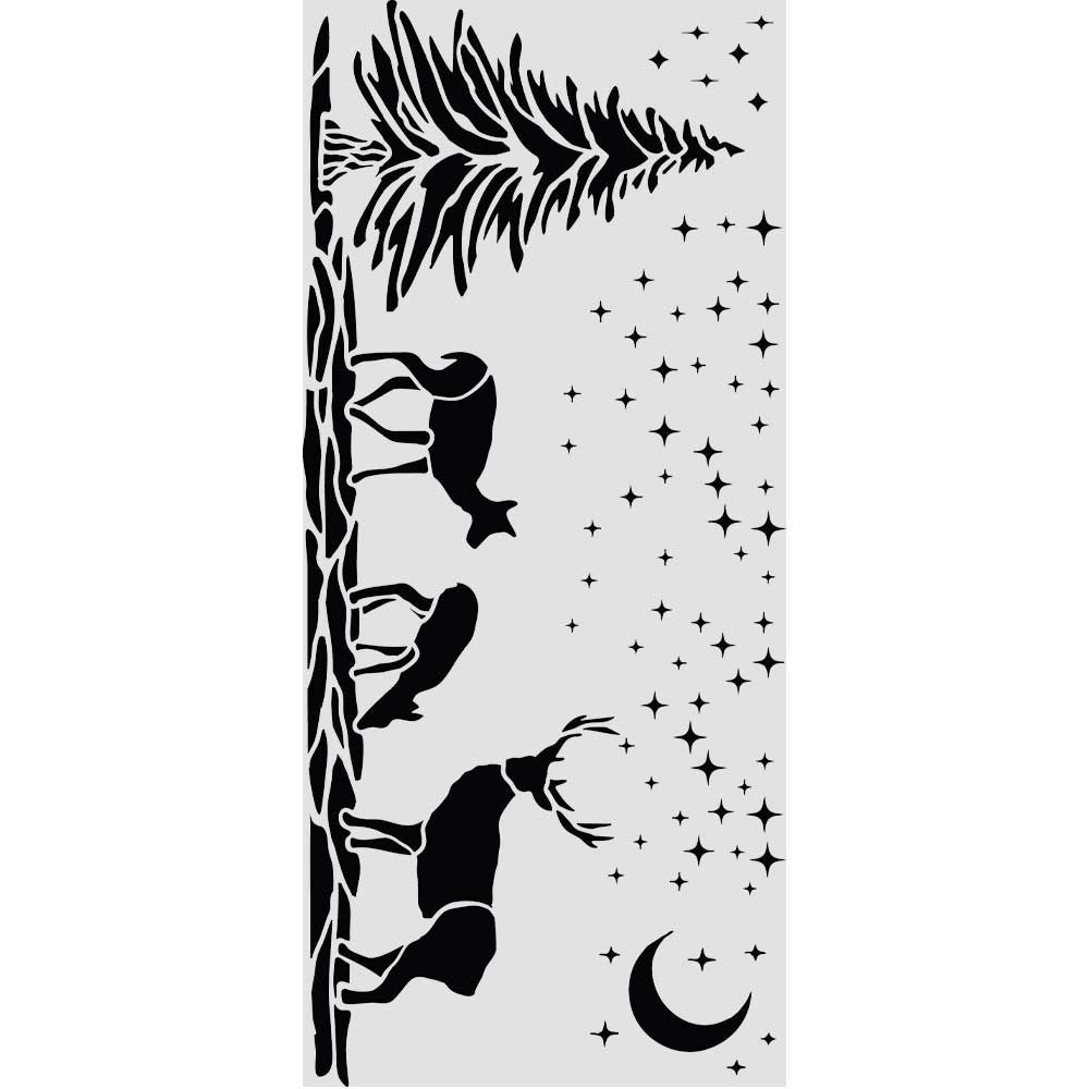 Stamperia - Stencil Christmas Deers
