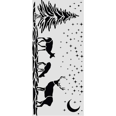 Stamperia - Stencil Christmas Deers