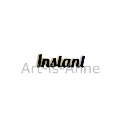 Art-is-Anne créative - Acrylique Mot «Instant»
