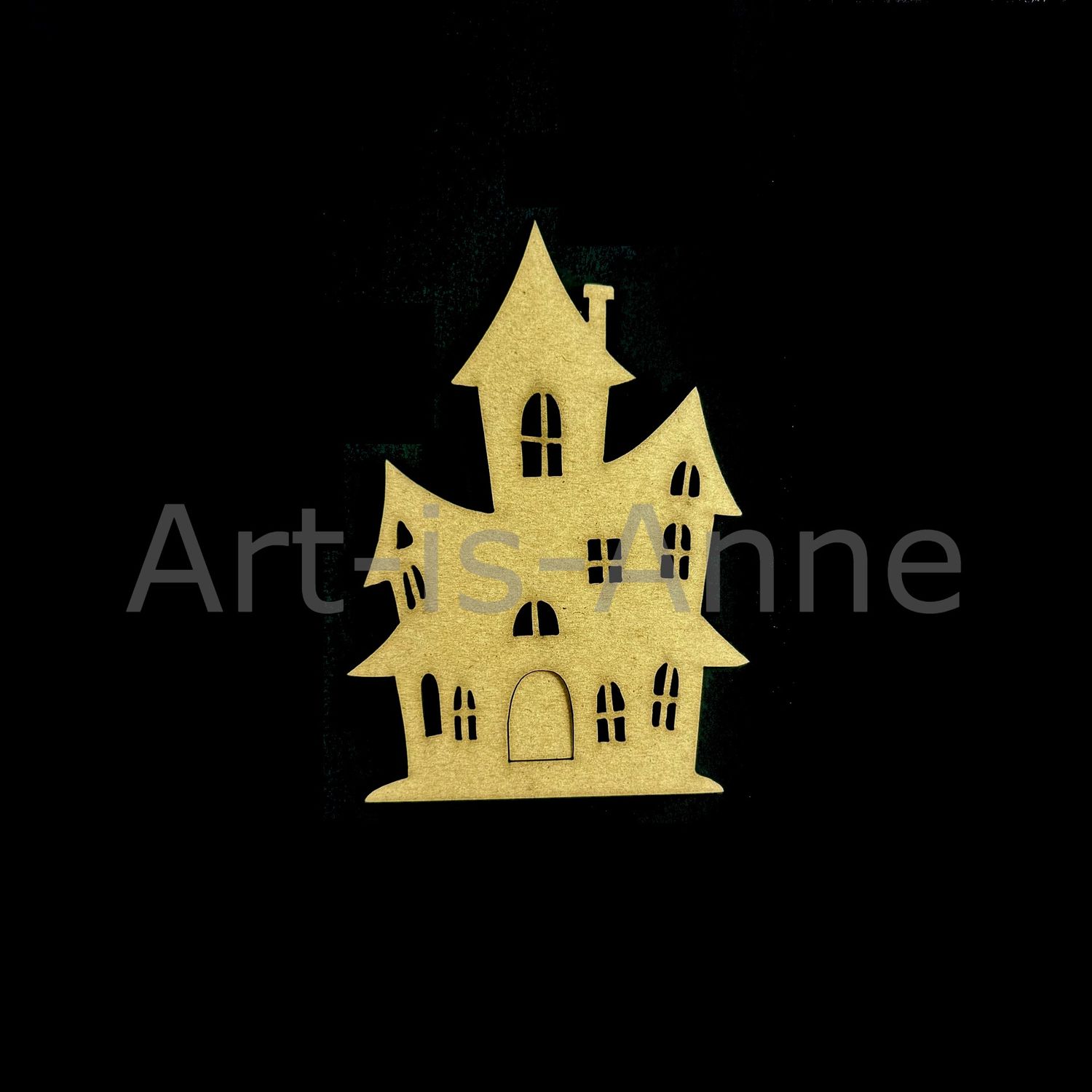 Art-is-Anne créative - Chipboard Château Hanté