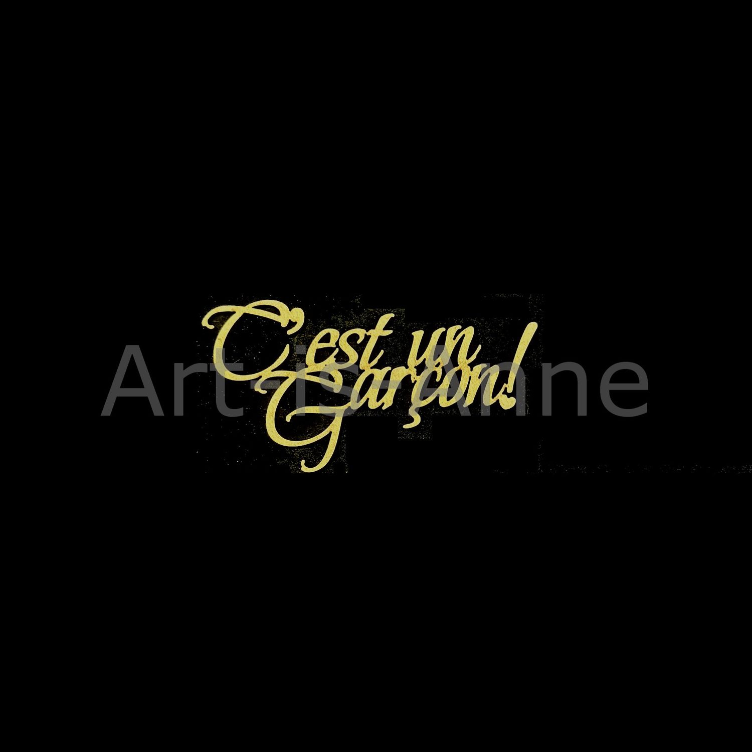Art-is-Anne créative - Chipboard C'est une Garçon!