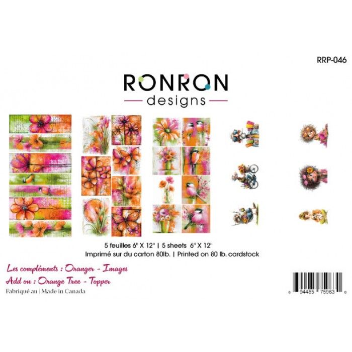 Ronron Designs - Topper Oranger