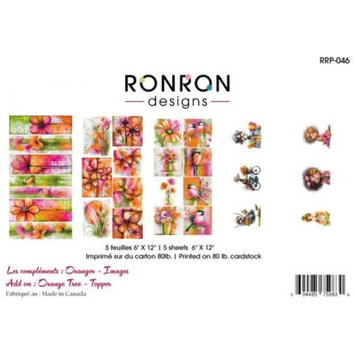 Ronron Designs - Topper Oranger