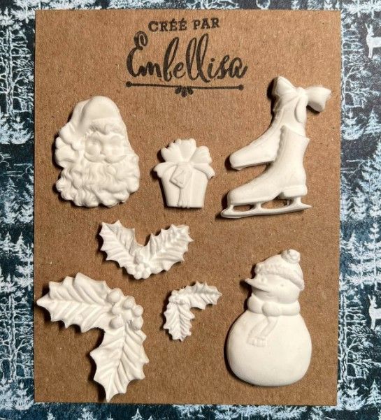 Embellisa - Moulage d'hiver Blanc