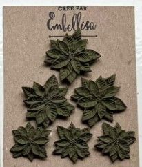 Embellisa - Moulage de Poinsettia vert