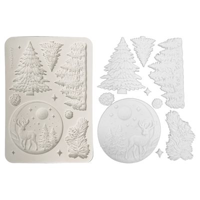 Stamperia - Moule en silicone Christmas Winter «Landscape»