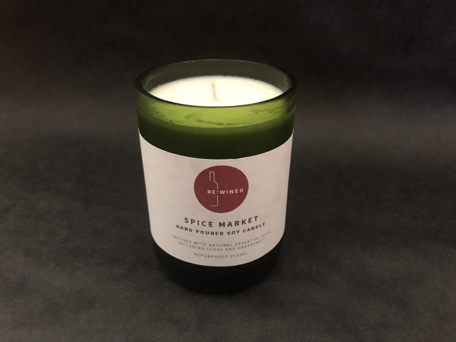 Champagne Bottle Soy Candle