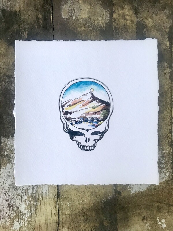 Mount Tamalpais Stealie Giclée