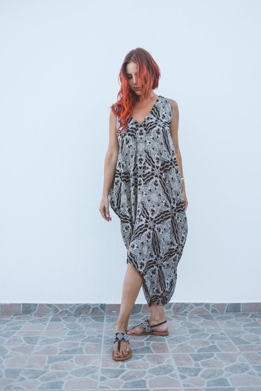 ​Harem Dress - Starlight Print