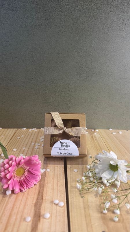 Coffret de fondants Noix de coco