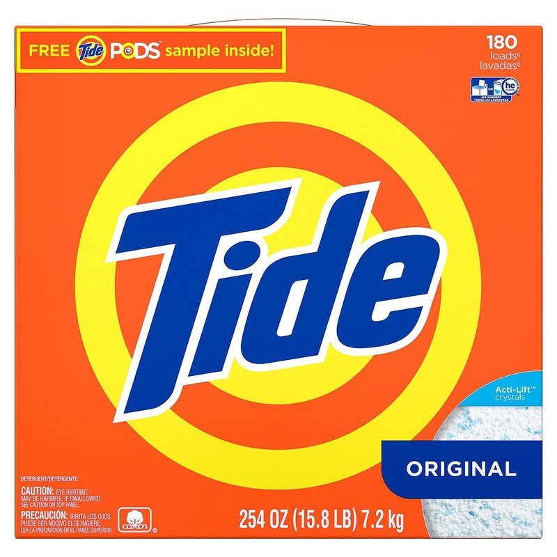 Tide for the low! this is a big box Tide for the low! this is a big box