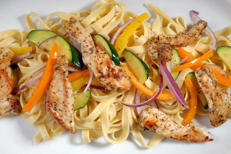 Italian Herb Chicken Pasta  - with recipe