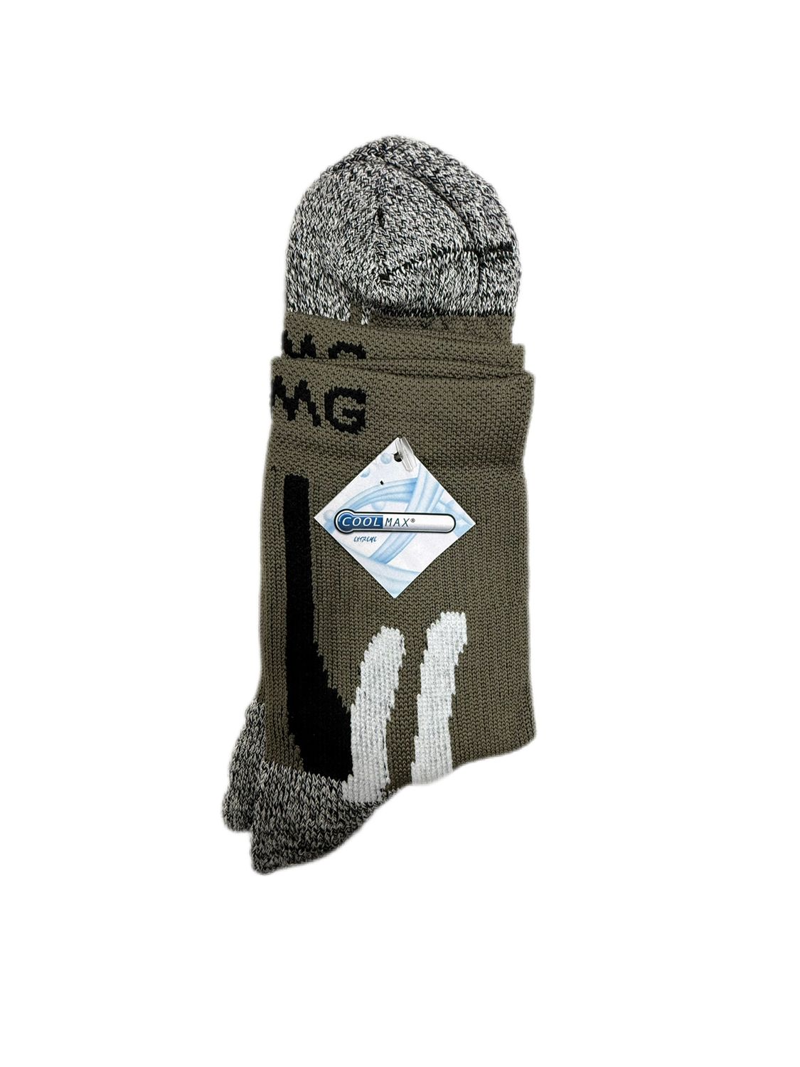 Calcetin Running verde militar