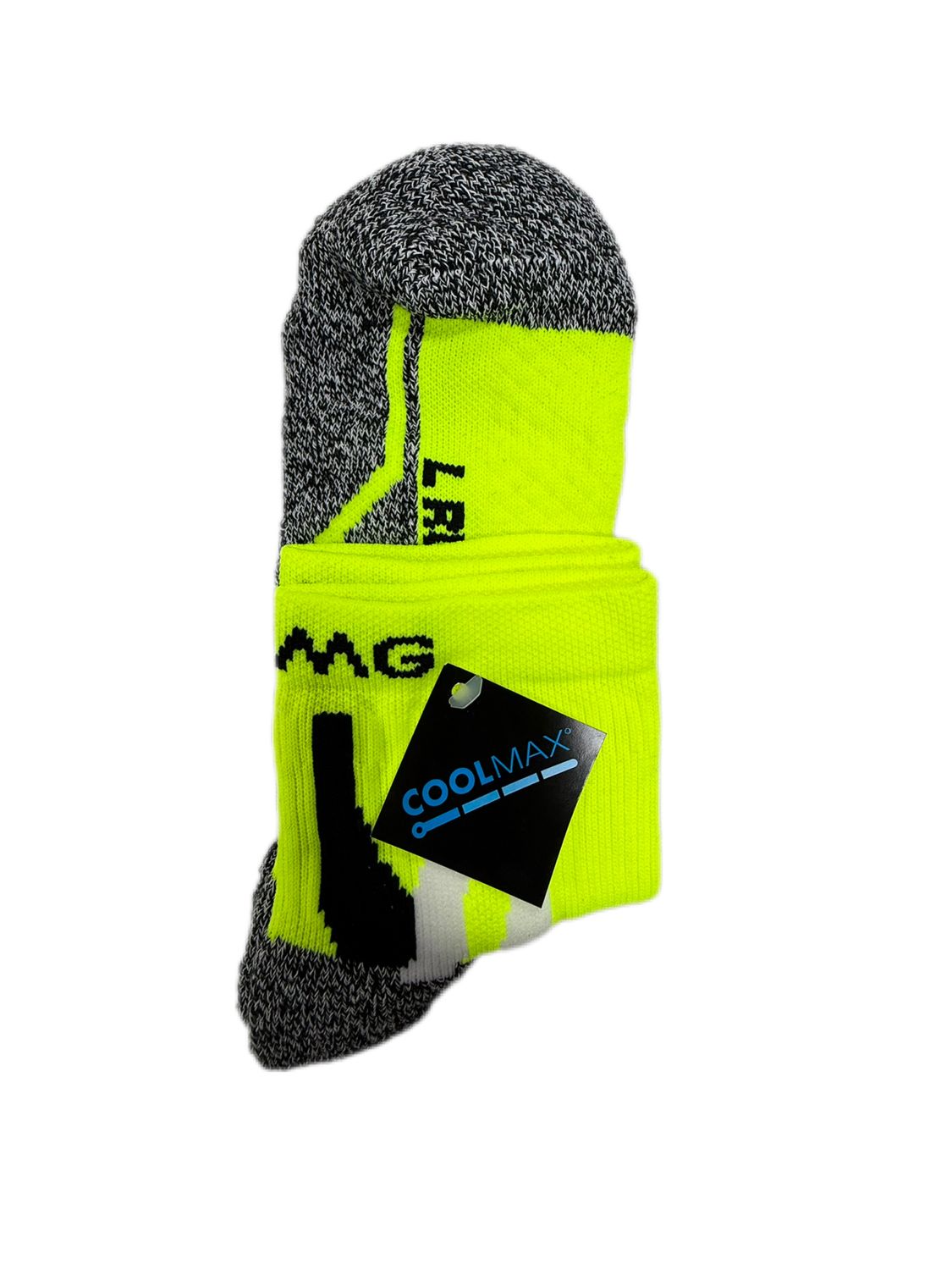 Calcetin Running Amarillo fluor