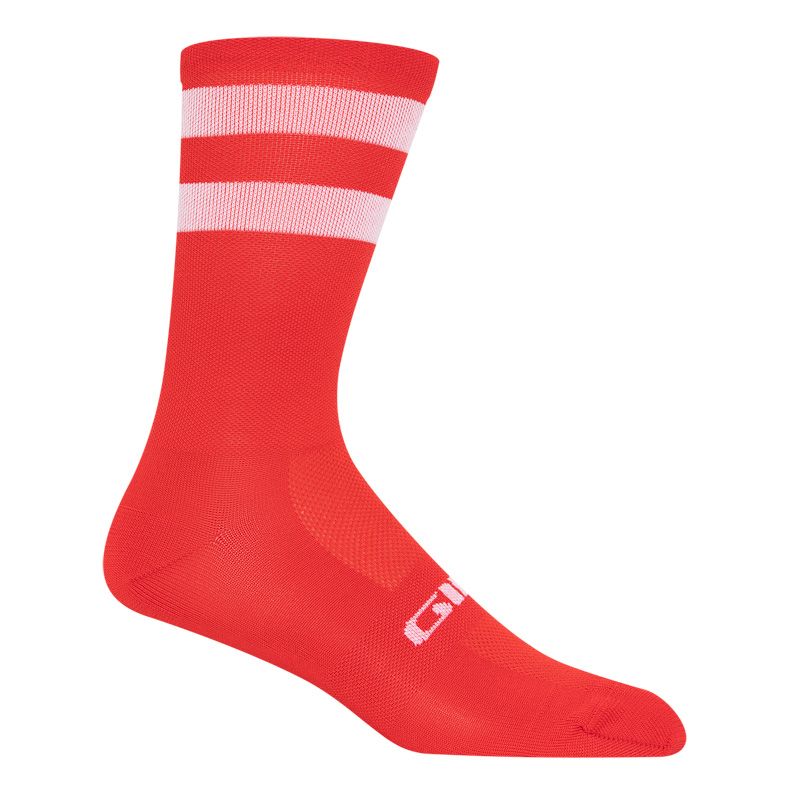 Calcetines giro comp racer rojos