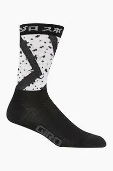 Calcetines giro  negro-blanco