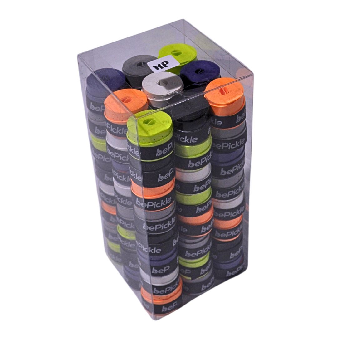 CAJA GRIPS LISOS PARA PALAS DE PICKLEBALL COLORES VARIADOS