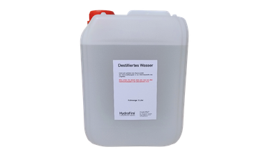 Destilliertes Wasser für Wasserstoff Lötgeräte - 5 Liter Kanister