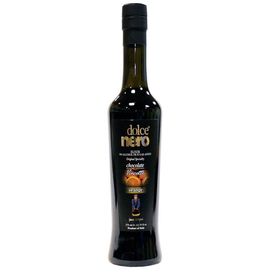 Vincotto-viinisuklaakastike Appelsiinilla Dolce Nero | Chocolate Vincotto with Orange | CALOGIURI | 375 ML