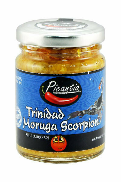 Trinidad Moruga Paprikapasta (Ekstraneitsytoliiviöljyllä) | Trinidad Moruga Pepper Paste (With Evoo) | PICANTIA | 90 G