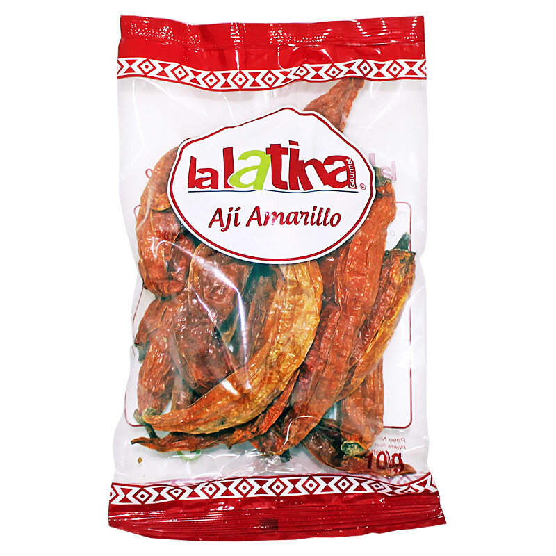 Aji Amarillo kokonainen chili | LA LATINA | 100 g