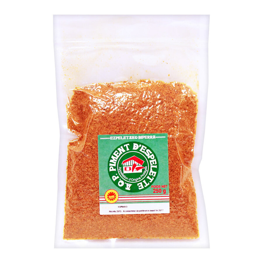 Espelette chilijauhe A.O.P. | Espelette Chilli Pepper Powder PDO | TERRE EXOTIQUE | 250g