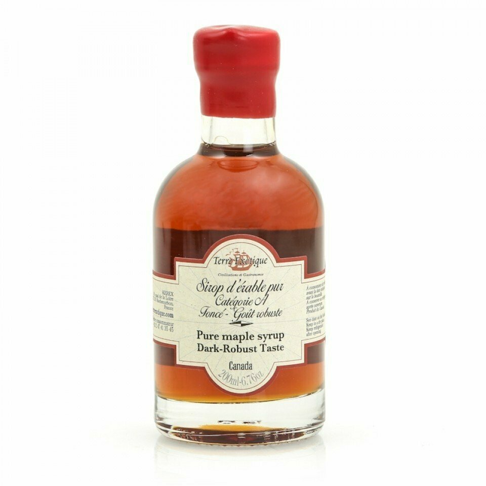 Vaahterasiirappi A-Luokka | Pure Maple Syrup | TERRE EXOTIQUE | 200 ML