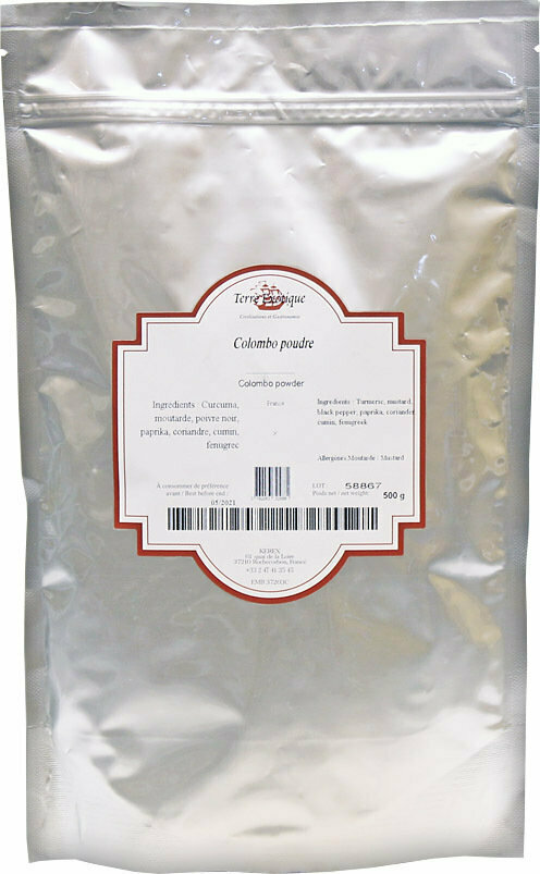 Colombo curry | TERRE EXOTIQUE | sachet 500g