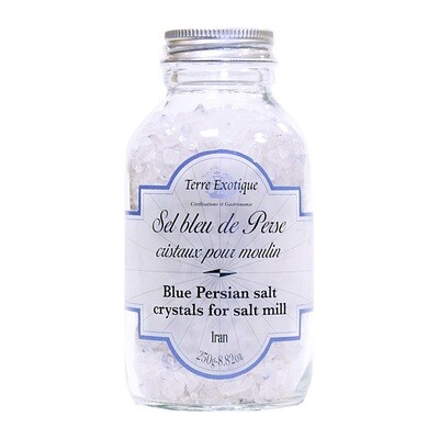Sininen Persian Kristallisuola | Blue Persian Salt Cristals | TERRE EXOTIQUE | 250g