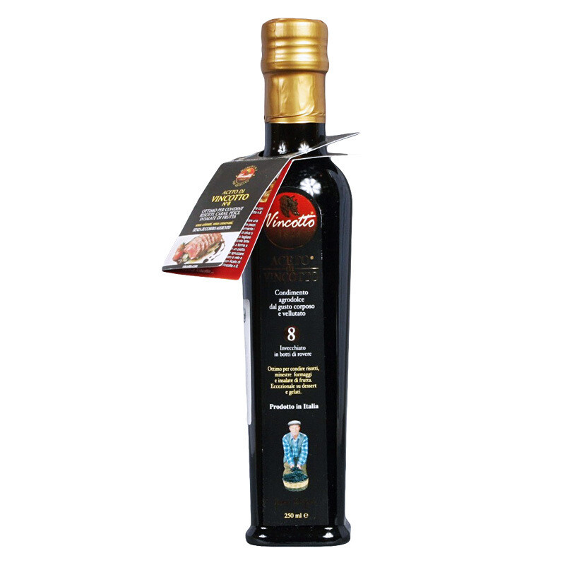Vincotto-etikkakastike (8 vuotta vanhaa) | Aceto di Vincotto 8 anne | CALOGIURI | 250ml