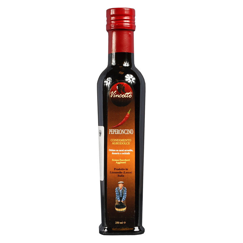 Chili vincotto-balsamikastike | Hot Pepper Vincotto | CALOGIURI | 250ml