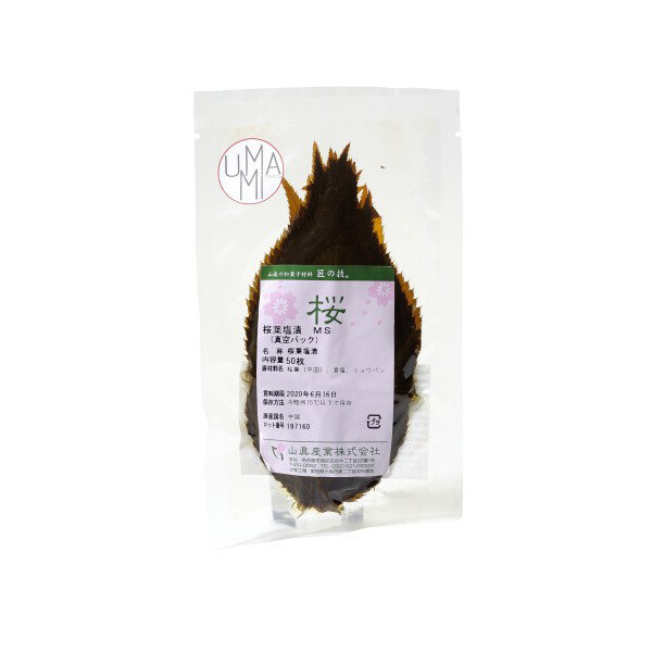 Sakurapuun lehdet | Salted Sakura Leaves | UMAMI | 50 lehteä