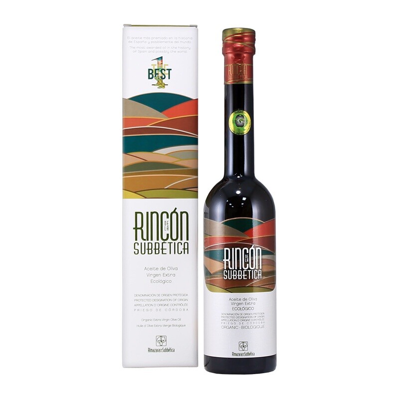 Rincón de la Subbética luomu ekstraneitsytoliiviöljy  D.O.P. | ALMAZARAS | 500ml