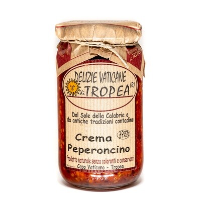 Chopped Hot Pepper Paste with Olive Oil | DELIZIE DI CALABRIA | 180g