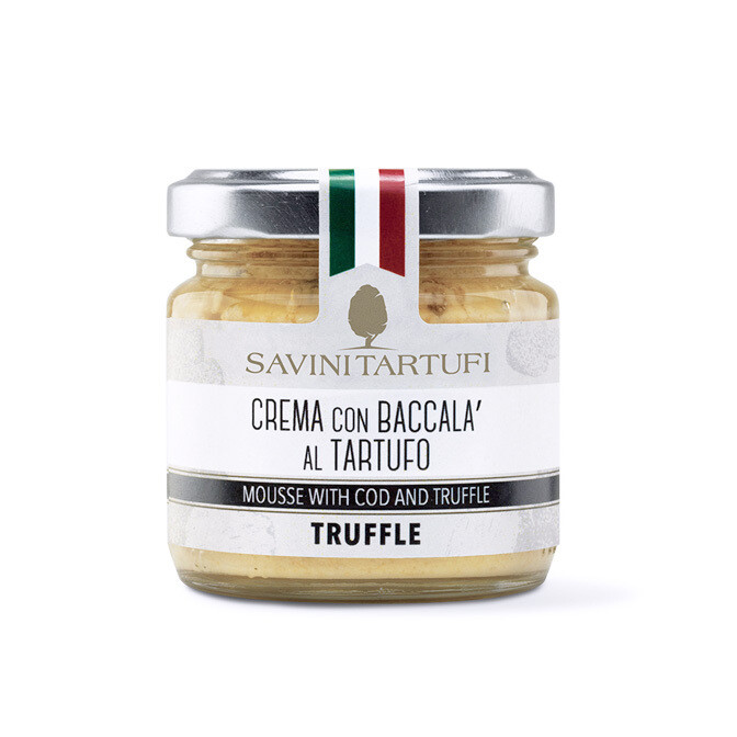 Turska-tryffelipate | Mousse with Codfish and Truffle | SAVINI TARTUFI | 90 g