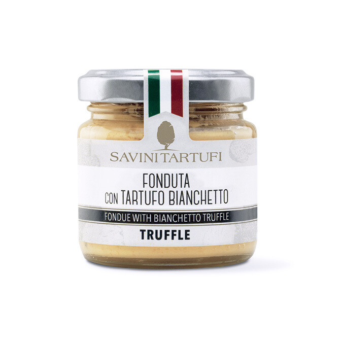 Fondue juusto Bianchetto-tryffelillä | Fondue with Bianchetto Truffle | SAVINI TARTUFI | 90g