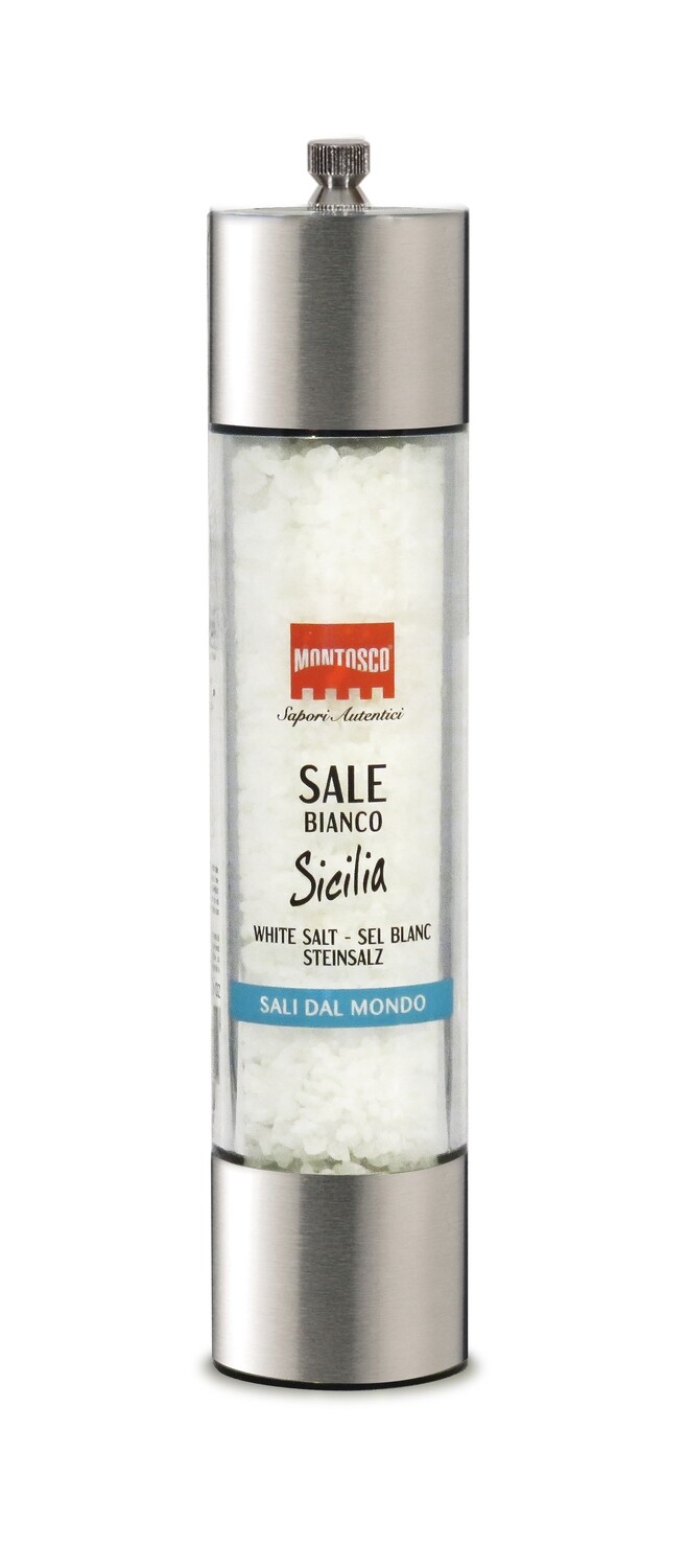 Sisilialainen suola myllyssä | Sicily Salt Grinder, Medium | MONTOSCO | 270g