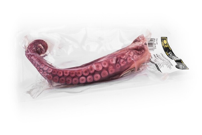Mustekalan lonkero keitetty 1 kpl | Octopus Boiled Leg | SALANORT | ~250g