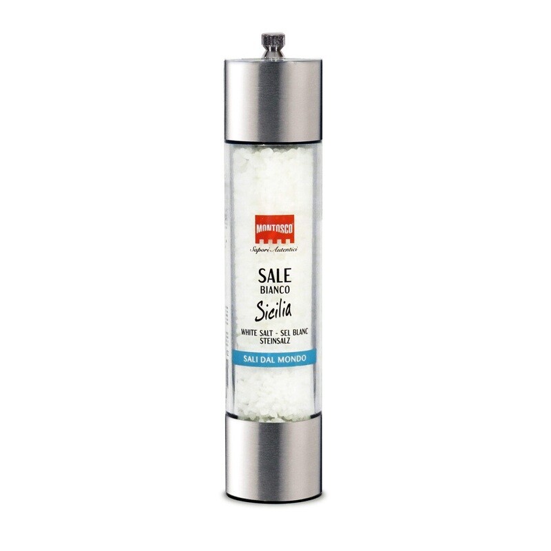 Sisilialainen suola myllyssä | Sicily Salt Grinder, Medium | MONTOSCO | 270g