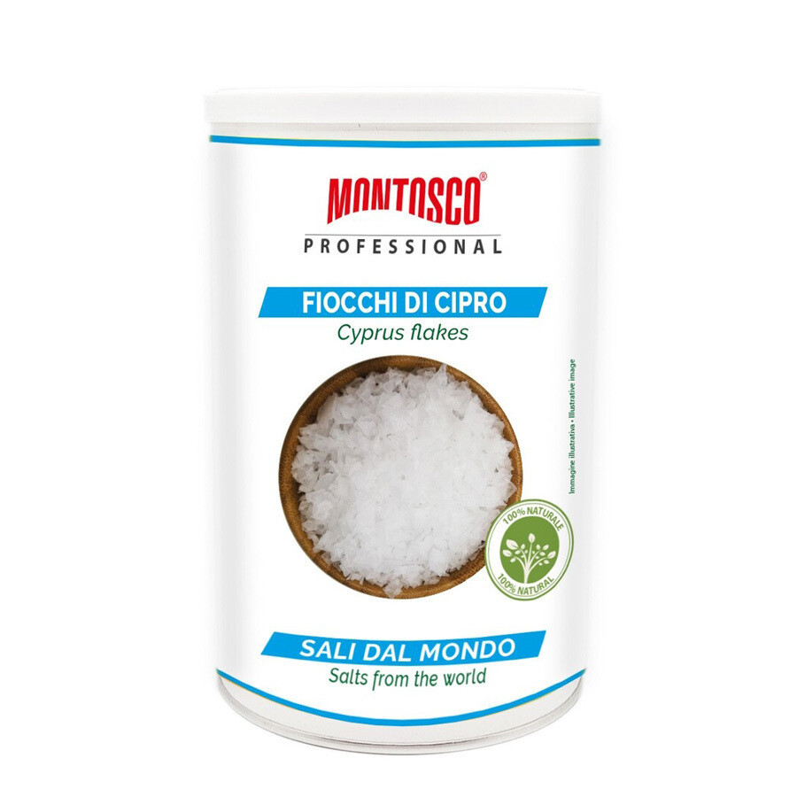 Merisuolahiutaleet kyprokselta | Salt Flakes Cyprus | MONTOSCO | 480g